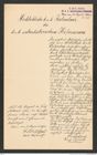 k.k. naturhistorisches Hofmuseum, Intendanzakten 1885-1896 (Hauer), Aktenzahl Z.428/1893, Seite 1